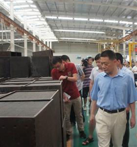 Shaoxing municipal Party committee secretary Qian Jianmin line to visit our company