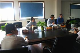 America Director & Technology  visit to our company